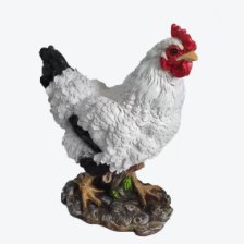 Фигура Курица белая H-35см