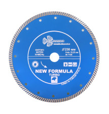 Диск алмазный 230х22,23х2,8х10 NEW FORMULA Turbo TRIO DIAMOND T106