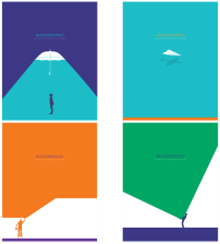 Тетрадь 96 л клетка BG Игра теней