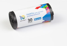 Мешки для мусора 30л 30шт Универсальные Юпласт