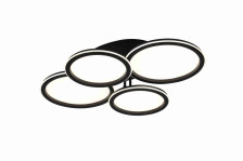 Люстра SR 9301/2+2M BK L680 x W520 x H140 152W 3000-6000K 3.6кг