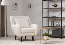 Кресло для отдыха Шон Арт  ТК270 (Romeo 02(белый)