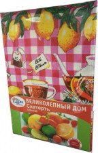Скатерть вафельная ДомВелл Лимоны Размер: 120х150