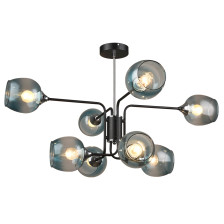 Люстра IM MD 3564-8-S BK+CH H440 D850 8х60W E27