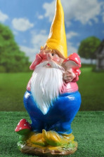 Фигура Гном с грибом