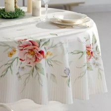 Скатерть хлопок d=150 Белла Listelle