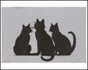 Коврик пористый Dabar 50х80см дизайн 144