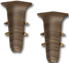 Угол внутренний Идеал Деконика орех 55 мм