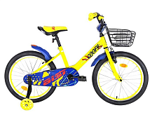 Велосипед Aist Goofy 16, 1 скорость, стальная рама 16",желтый (16")
