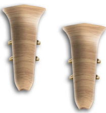 Угол внутренний Идеал Деконика дуб светлый 70 мм