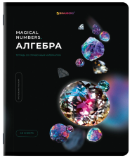 Тетрадь предметная 48 л Brauberg Magical Алгебра