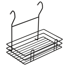 Полка одинарная 280х160х277 черный матовый LE 520 BL