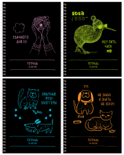 Тетрадь 96 л линия BG Распорядок дня на гребне