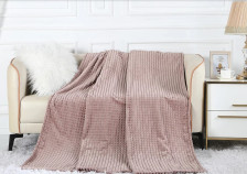 Плед велсофт в чемодане Carre 200x220 003-CR Cleo