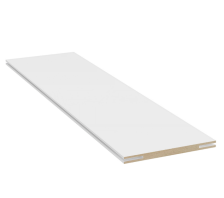 Добор телескоп 100мм экошпон White Silk (Luxor)
