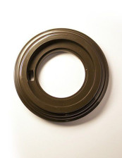 Рамка 1-м BIRONI BF1-610-22 коричневая (пластик)