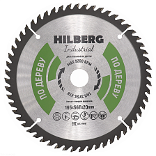 Диск пильный 165х20мм 56Т Hilberg Industrial TRIO DIAMOND HW167