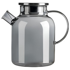 Чайник заварочный 1500 мл с фильтром Crystall Grey TM Appetite BMT1500-GR
