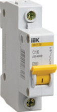 Выключатель автоматический IEK 1р 16А