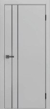 Дверное полотно ДГ700 ДП-58 Silver Gray (Luxor)