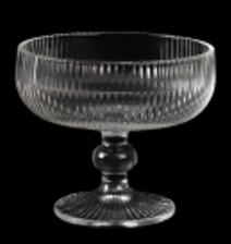 Набор сахарниц на ножке 6 шт стекло F226