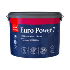 Краска интерьерная моющаяся EURO POWER 7 А (9л) TIKKURILA / TIKKIVALA
