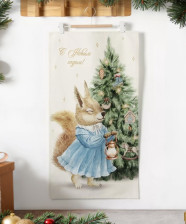 Полотенце саржа Этель Сказочная ёлка 10646662 40х73