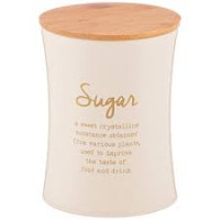 Банка для сыпучих продуктов 1100 мл Сахар Agness Арктик 11х14 см 790-264