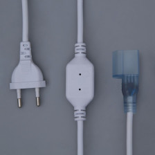 Шнур питания для неона 15х25мм до 50м 1431335