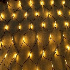 Занавес (сетка) LED-DNL-2Mх1M-176L-240V (желтый) IP44
