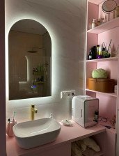 Зеркало (в120xш60) Медея LED 4000К сенсорная кнопка (АУРАМИРА, Россия)