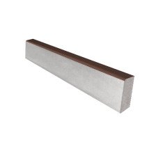 Бордюр (200х80х1000) коричневый (неполный окрас, гранит) БР 100.20.8R