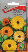 Семена Календула низкорослая Фиеста смесь (Поиск)