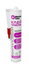 Клей-герметик акриловый MasterTeks многоцелевой 290 мл Белый