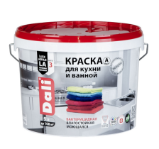 Краска для кухни и ванной база А 9л Dali