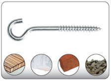 Шуруп 5,0х50 полукольцо