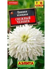 Семена Цинния Снежный человек кактусовидная 0,2г (Аэлита)