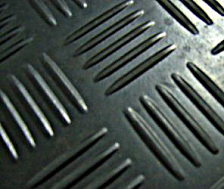 Напольное покрытие из резины Шашки 1,5м 2