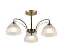 Светильник Gabbia 4595-3 AB, 3xE27/40W (55х55х23,5)	