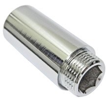Гайка удлинительная 1/2"х60мм хром VTr.198