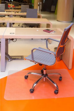 Коврик защитный BSL D-1000мм 1.5мм поликарбонат прозрачный