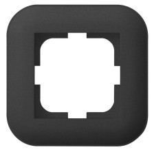 Рамка 1-местная OVIVO LOFT 404-170017-096 черный металлик