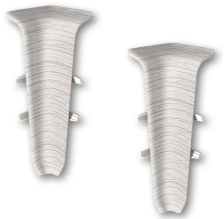 Угол внутренний Идеал Деконика ясень серый 70 мм