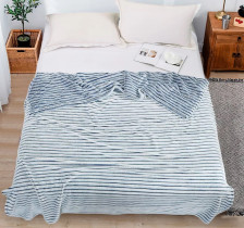 Плед велсофт в чемодане Marmari синий 008-MAR Cleo 150х200