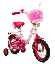 Велосипед Зайка 14" стальная рама 7392