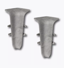 Угол внутренний Идеал Деконика лофт серый