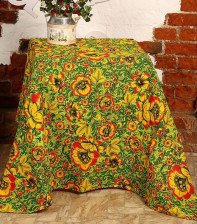 Скатерть полулен DomoVita  Размер: 110х150