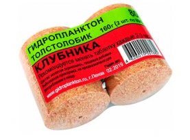 Технопланктон Гидропланктон Толстолобик 80гх2шт Клубника