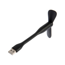 Вентилятор с гибким корпусом LuazON LOF-05 USB d11см, черный 3936798