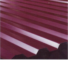 Профнастил С20 0,4х1150х6000 вишня